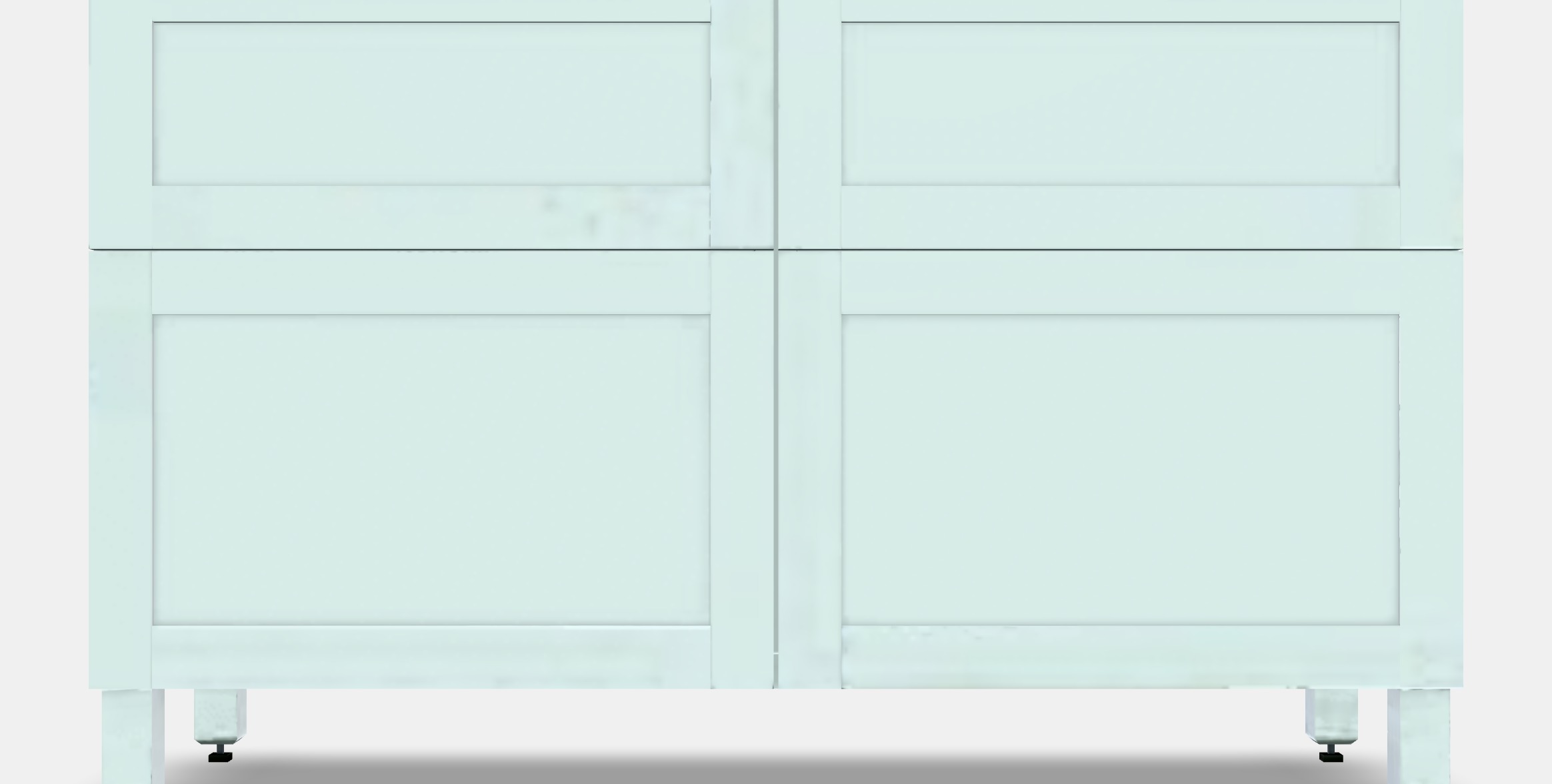 BESTA Storage combination w doors-drawers 7 Low-poly 3D model_11