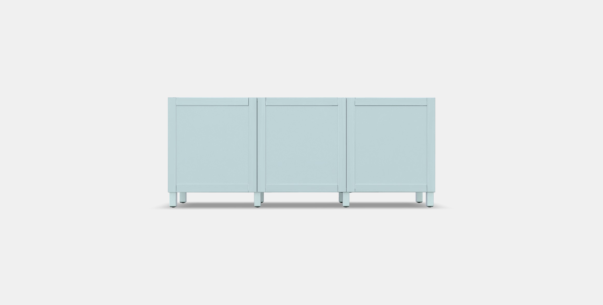 BESTA Storage combination with doors 72 Low-poly 3D model_10