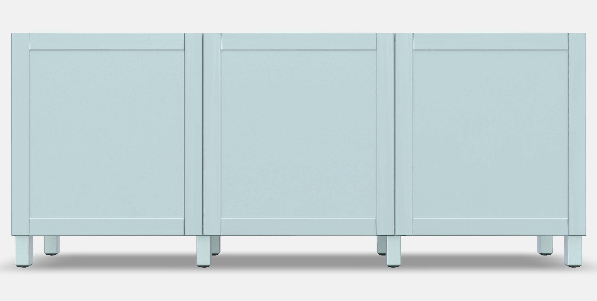 BESTA Storage combination with doors 72 Low-poly 3D model_11