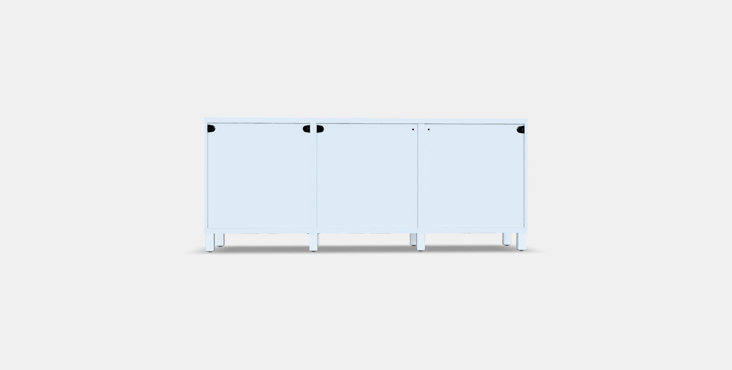 BESTA Storage combination with doors 72 Low-poly 3D model_14