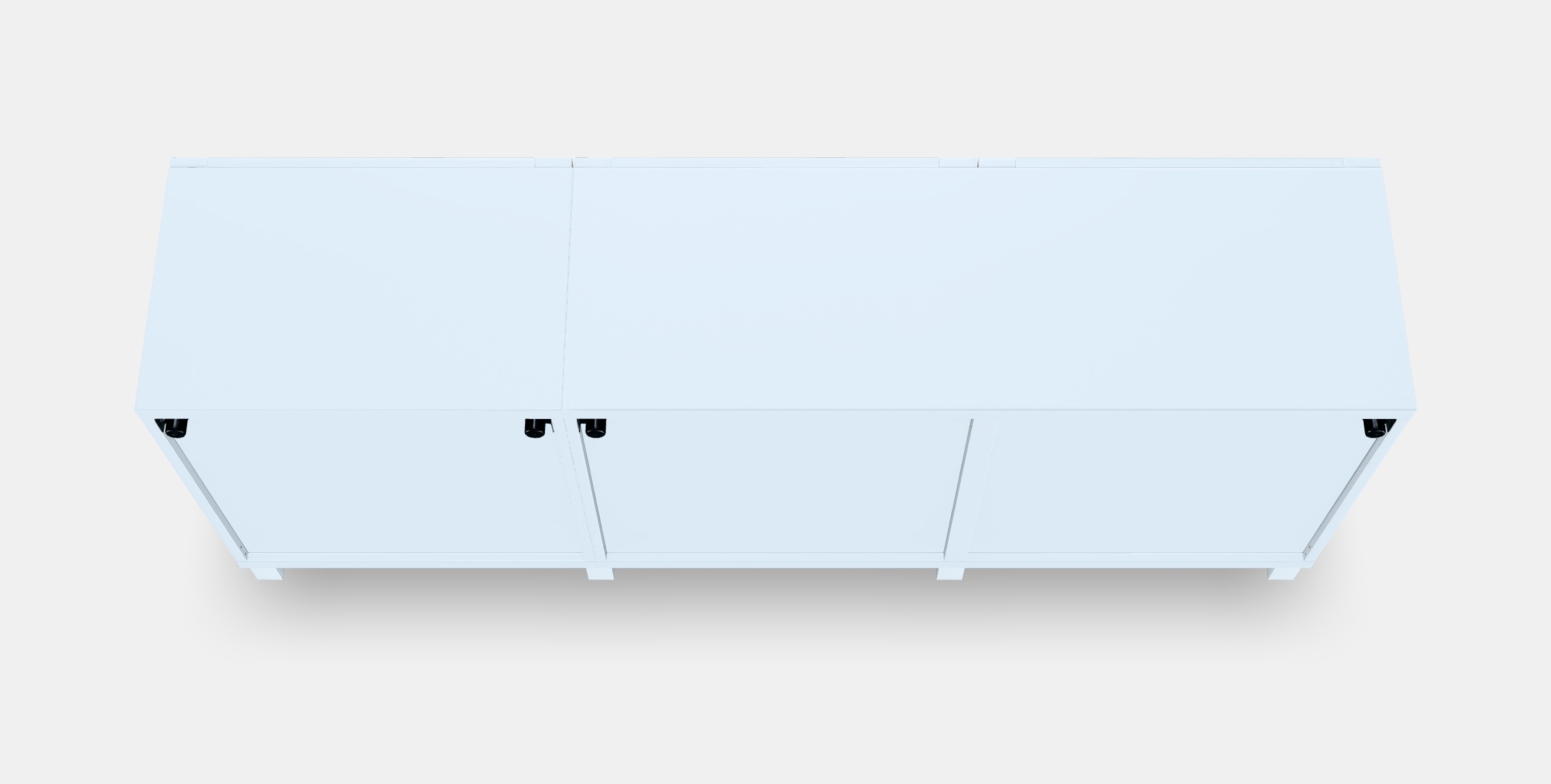 BESTA Storage combination with doors 72 Low-poly 3D model_3