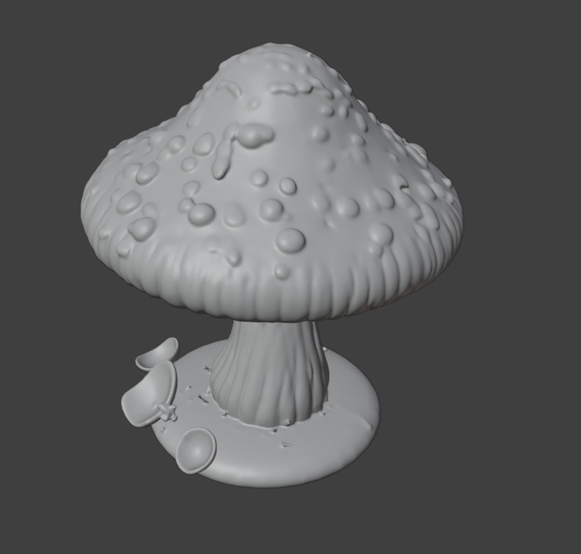 Mushroom 8 Free 3D print model_7