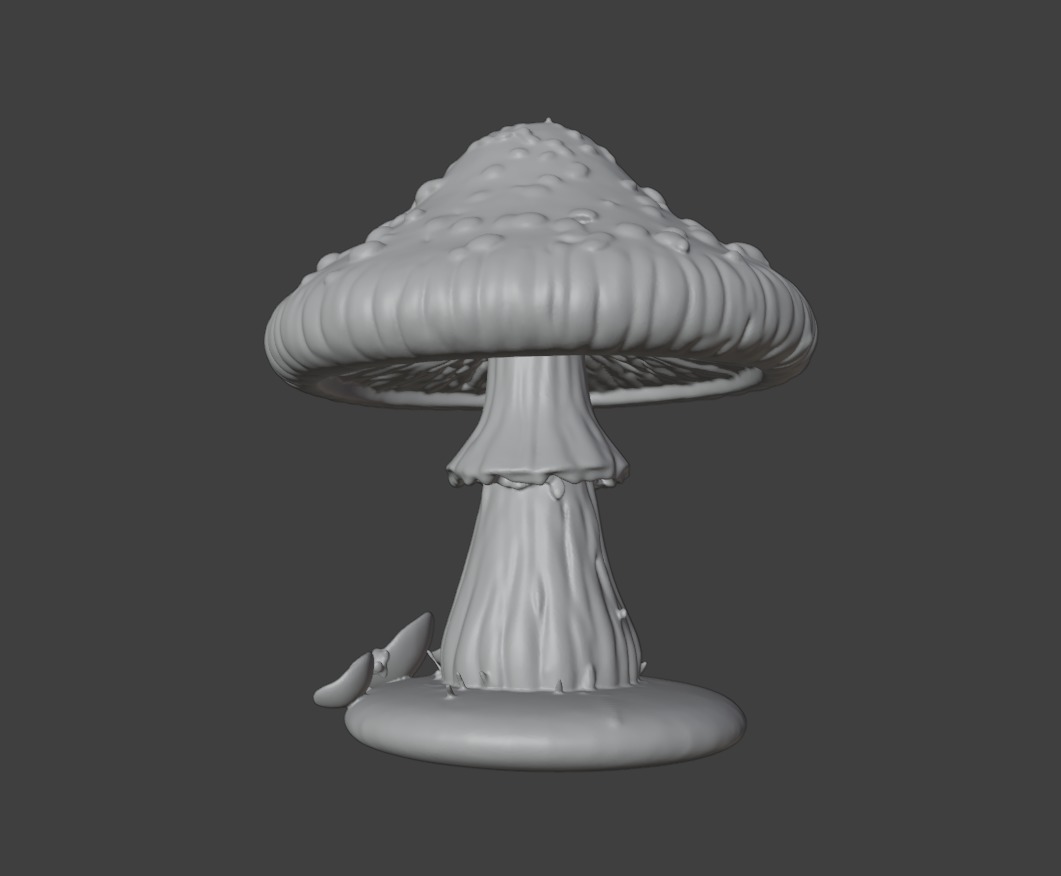 Mushroom 8 Free 3D print model_8