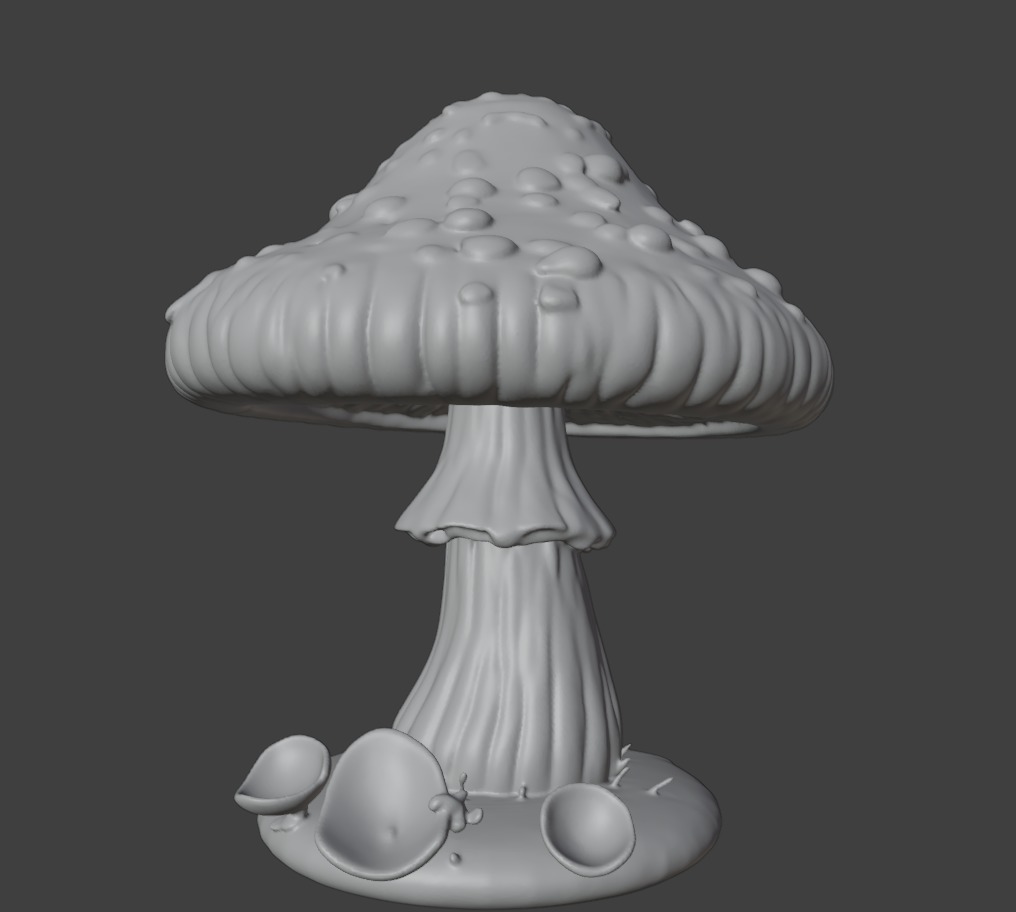 Mushroom 8 Free 3D print model_6