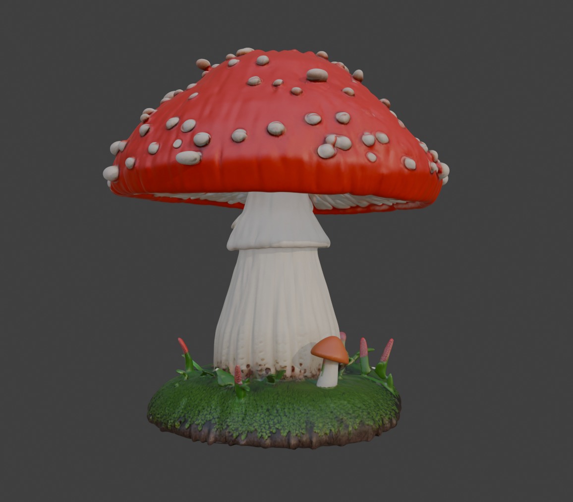 Mushroom 7 3D print model_8
