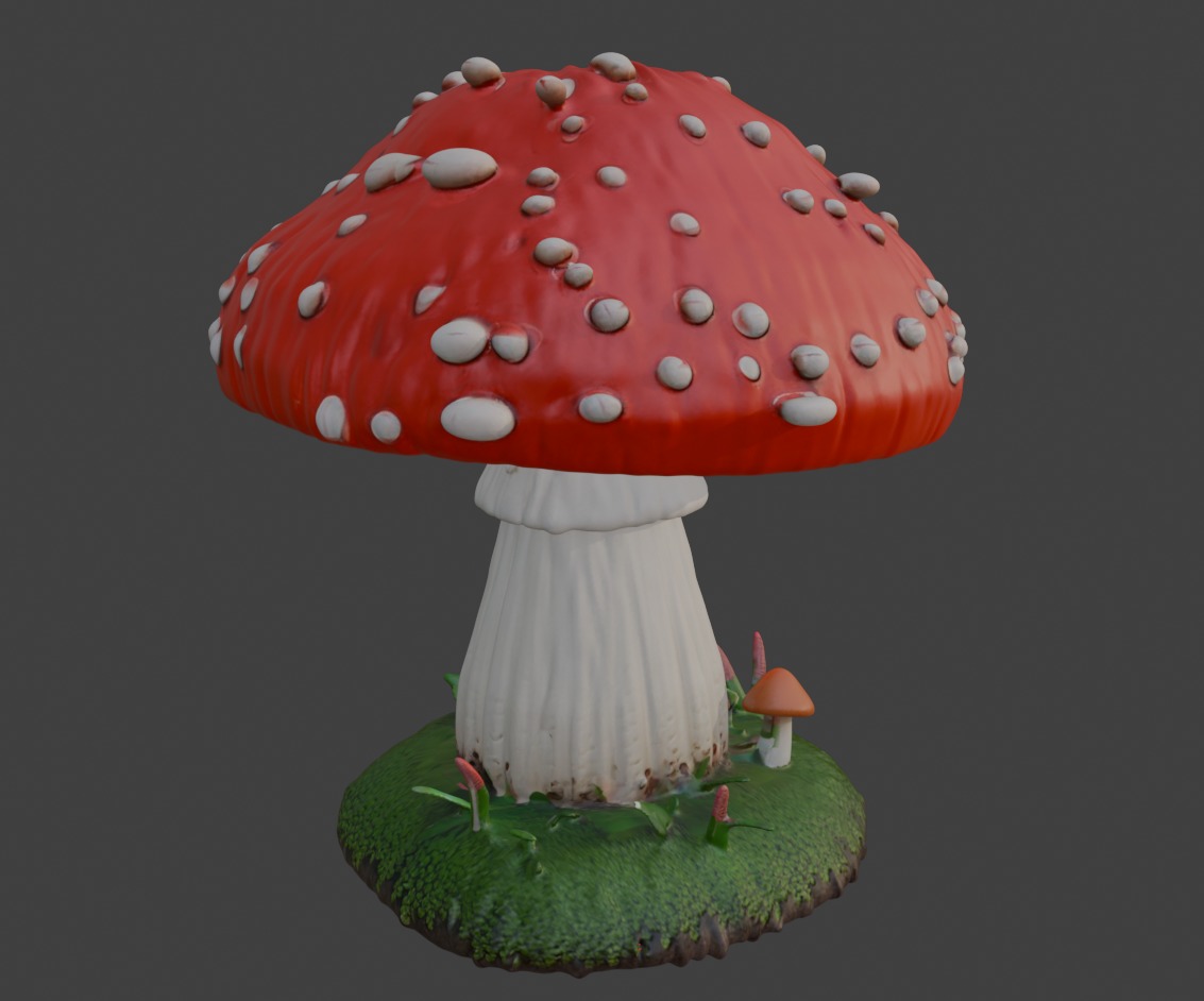 Mushroom 7 3D print model_7
