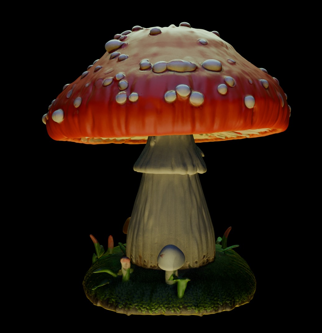 Mushroom 7 3D print model_1