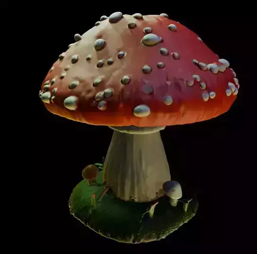 Mushroom 7 3D print model