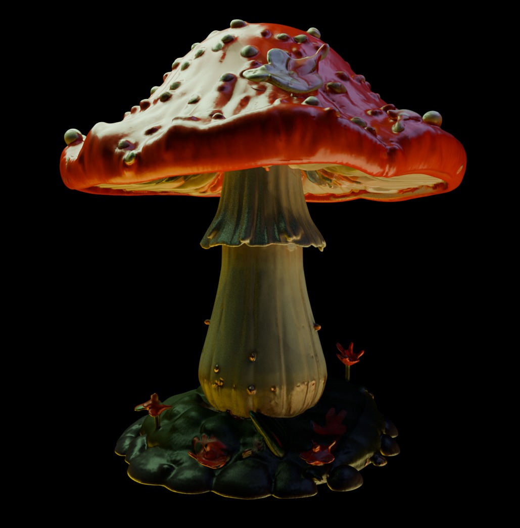 Mushroom 3 3D print model_1