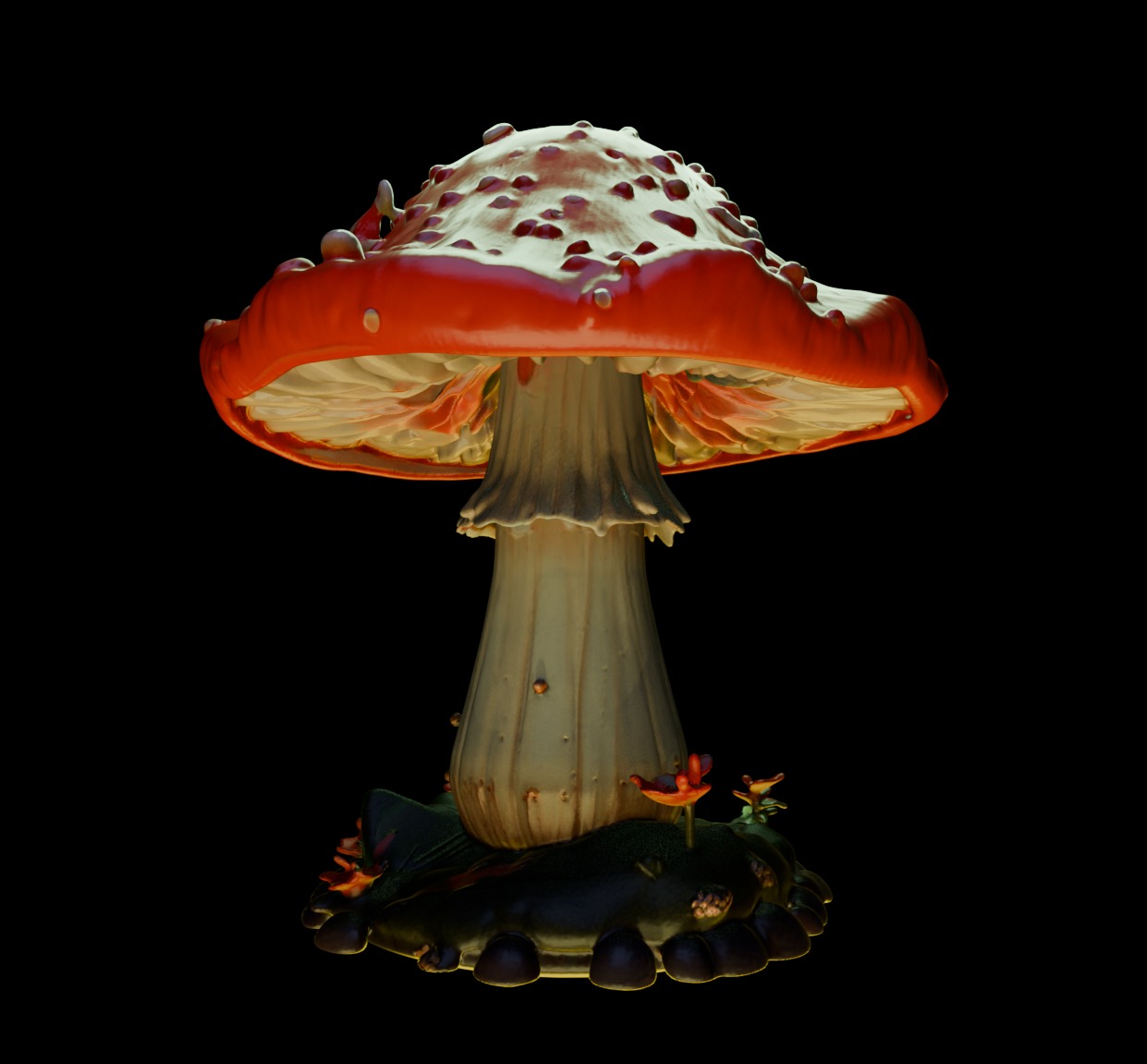 Mushroom 3 3D print model_14