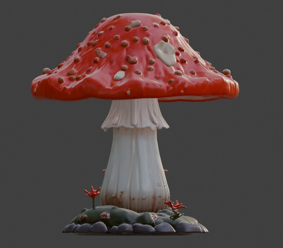 Mushroom 3 3D print model_8