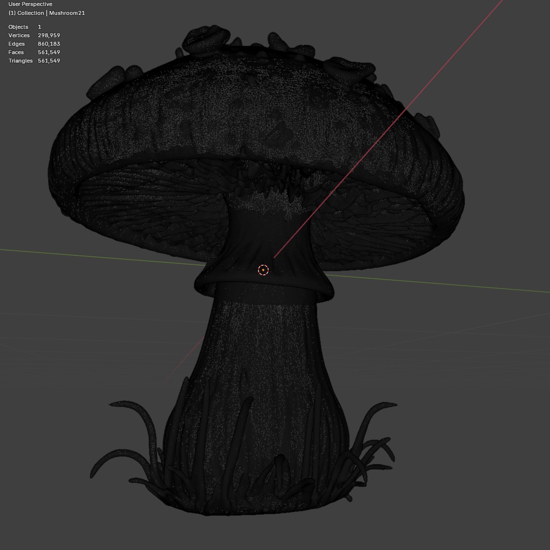 Mushroom 21 3D print model_19