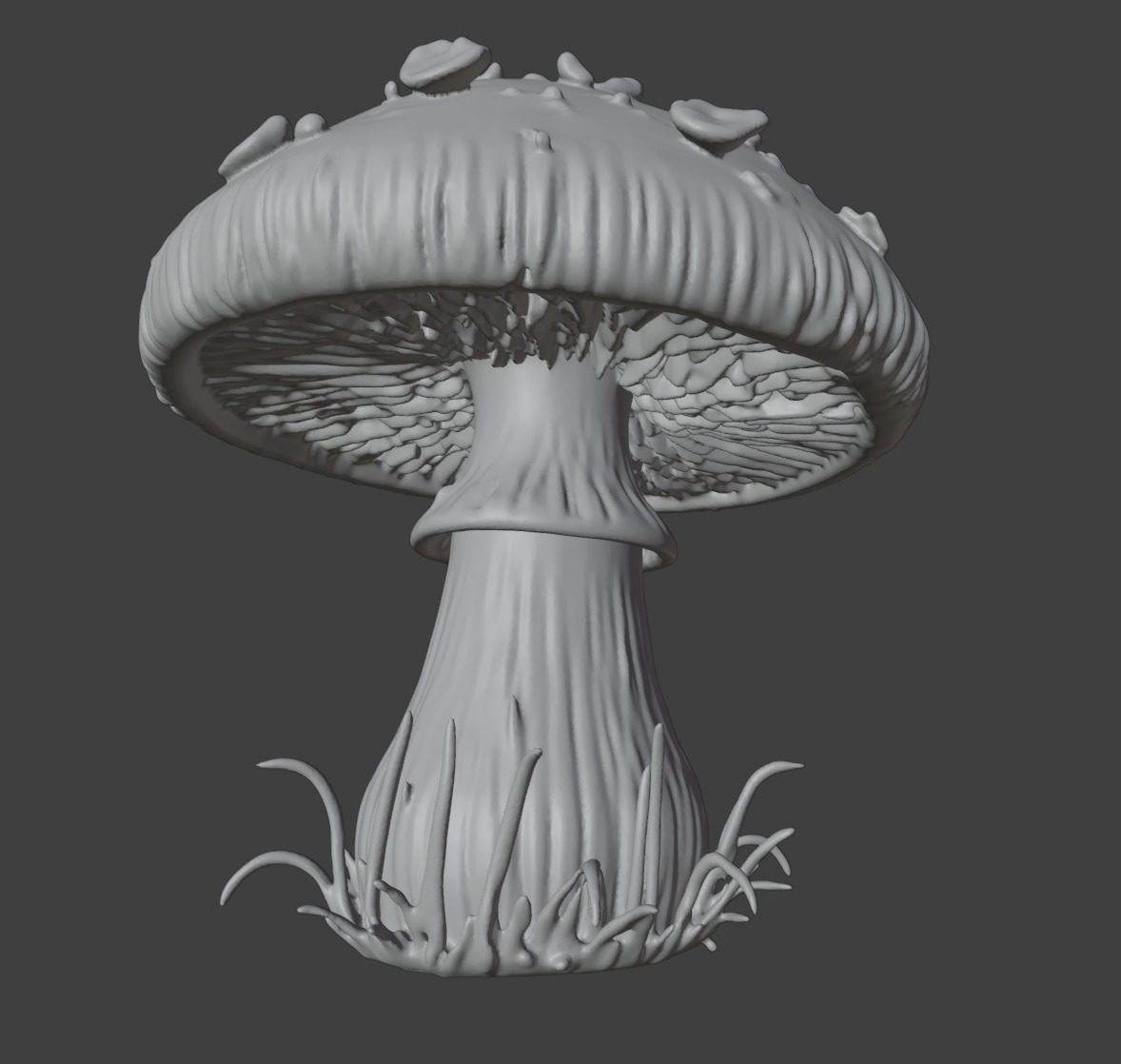 Mushroom 21 3D print model_8