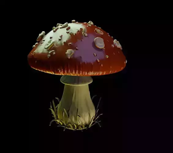Mushroom 21 3D print model