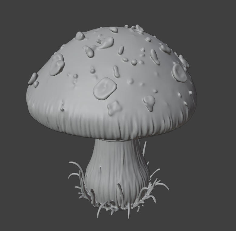 Mushroom 21 3D print model_13