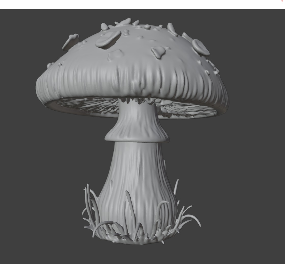 Mushroom 21 3D print model_10