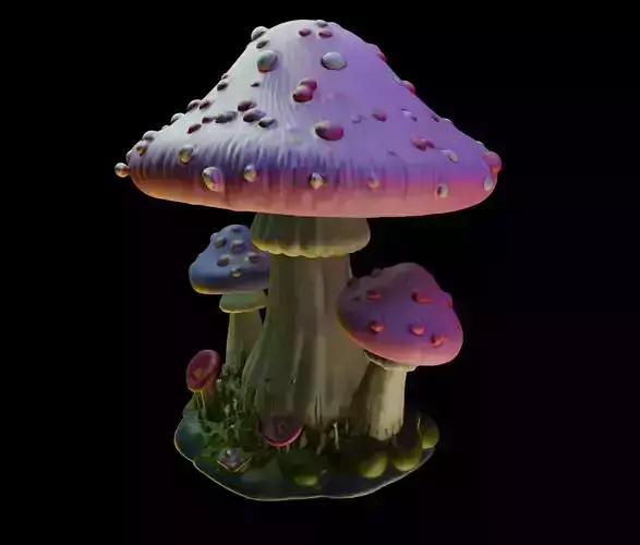 Pink Candy Mushroom