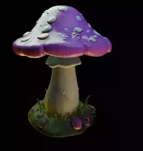 Pink Fairy Mushroom
