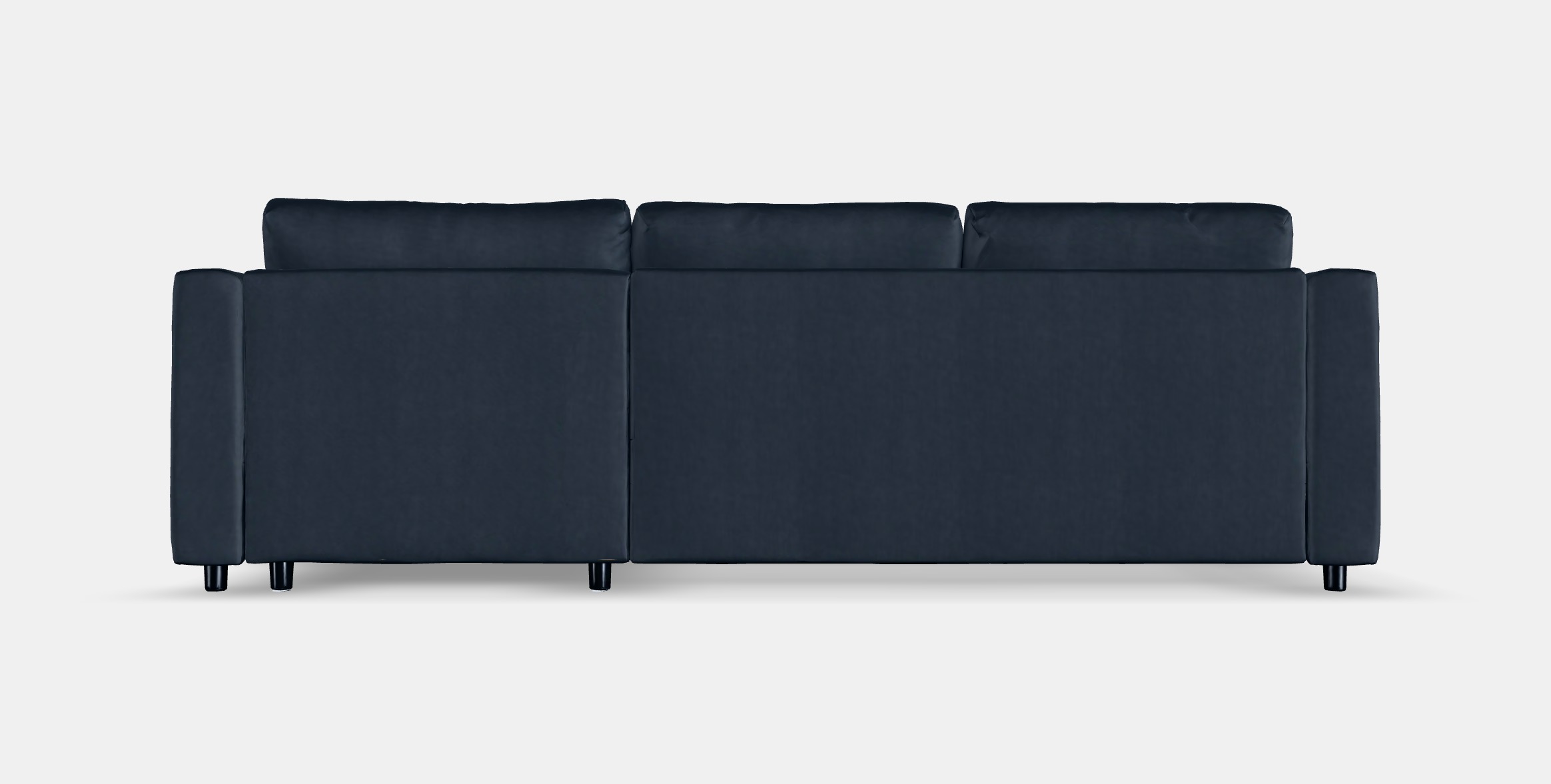 VIMLE 3-seat sofa with chaise longue 11 Low-poly 3D model_15