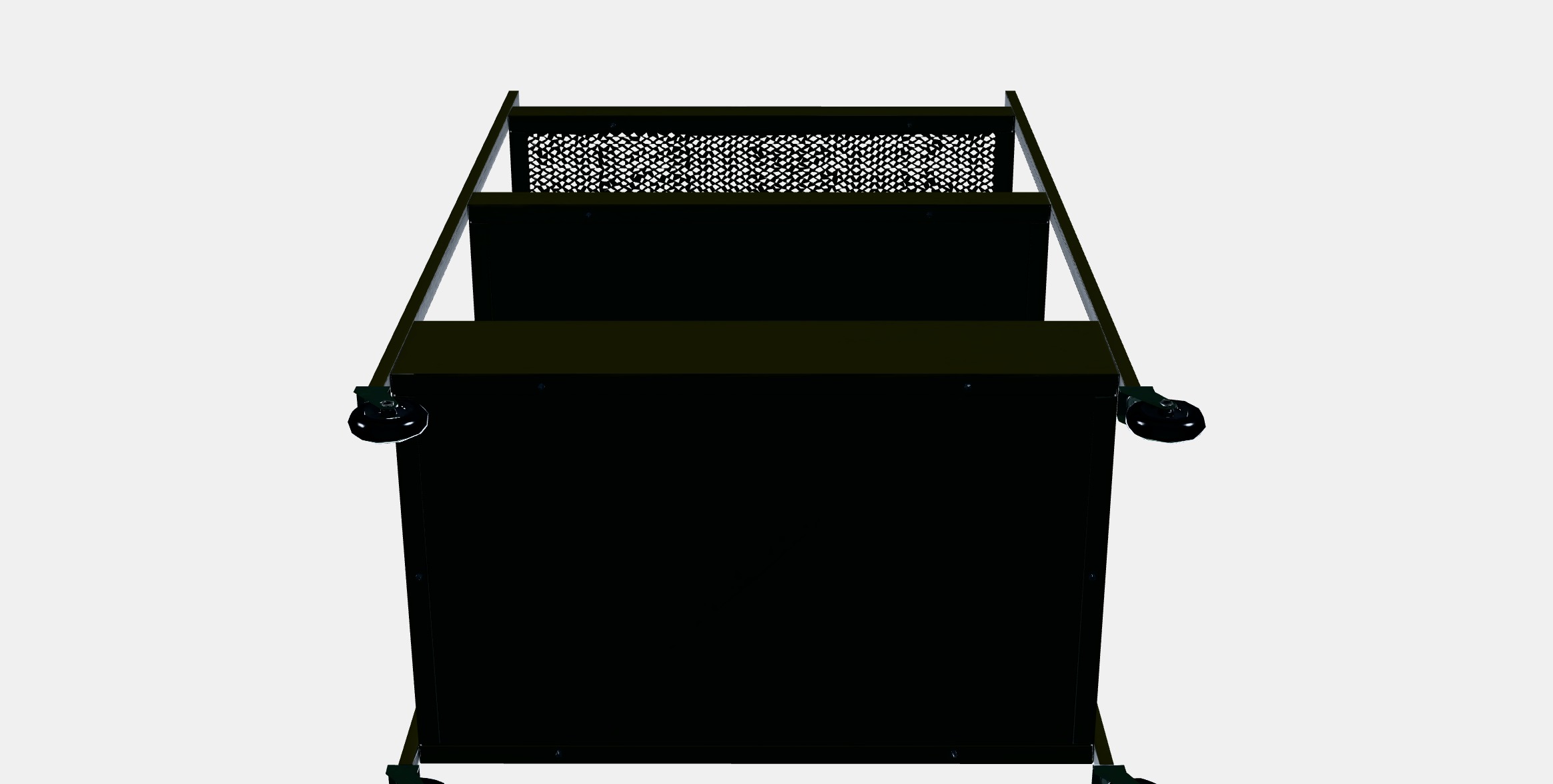 NISSAFORS Trolley Low-poly 3D model_8