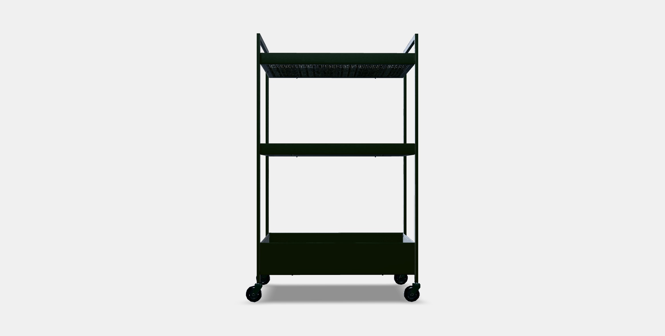 NISSAFORS Trolley Low-poly 3D model_10