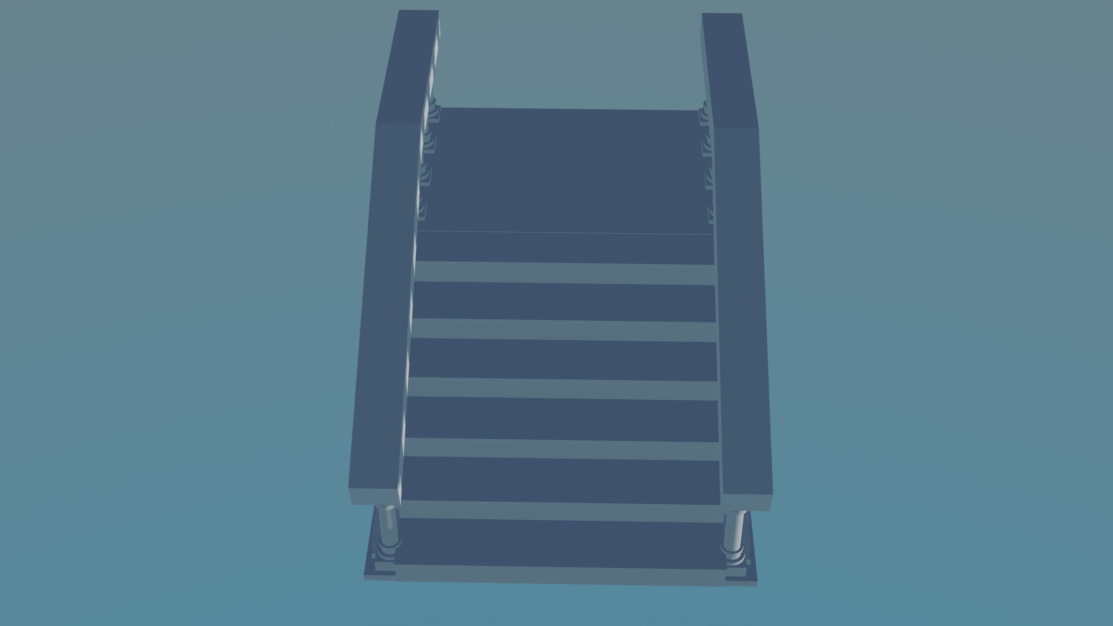 Staircase 3D print model_1