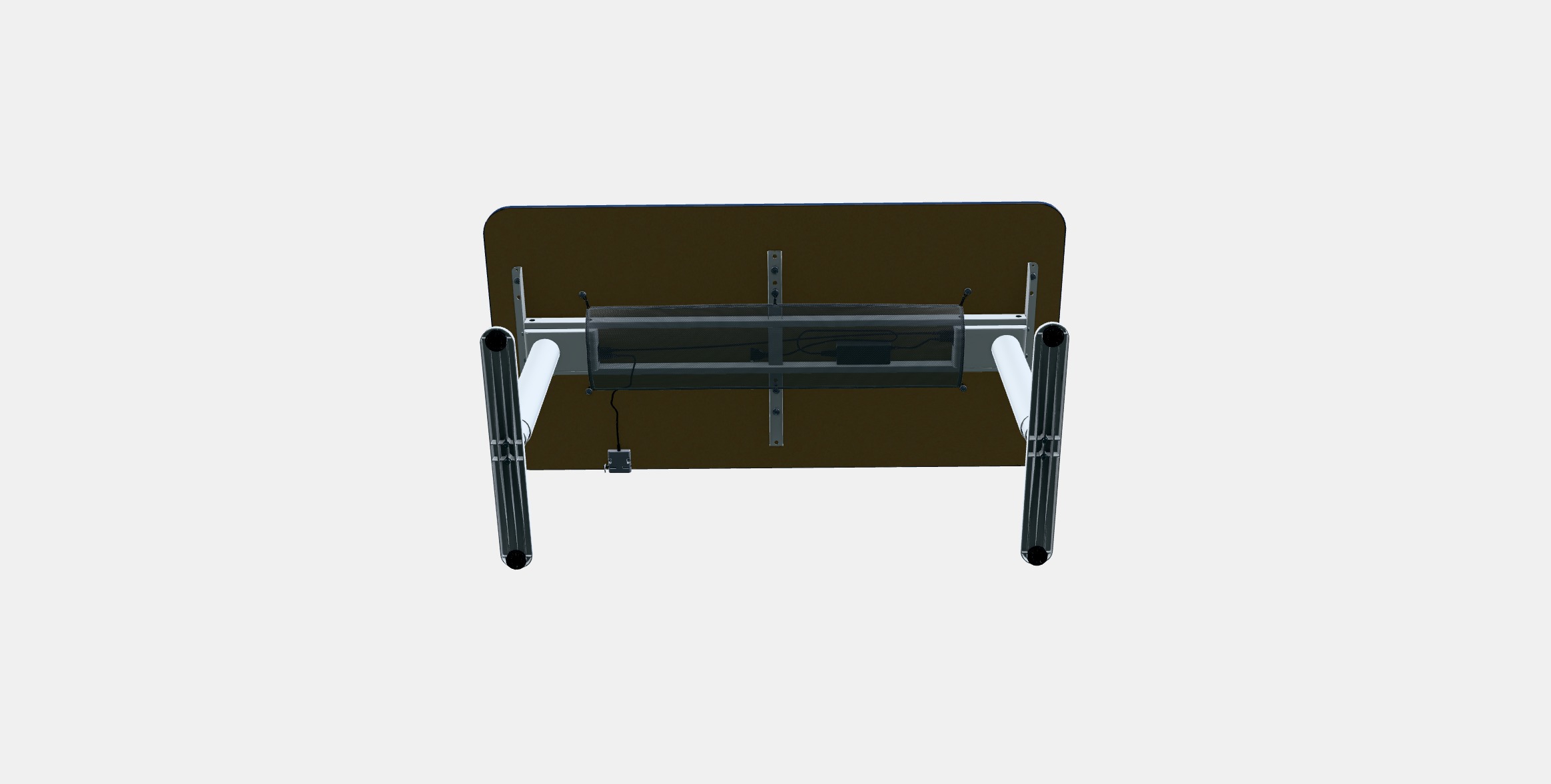 BEKANT Desk sit-stand 12 Low-poly 3D model_7