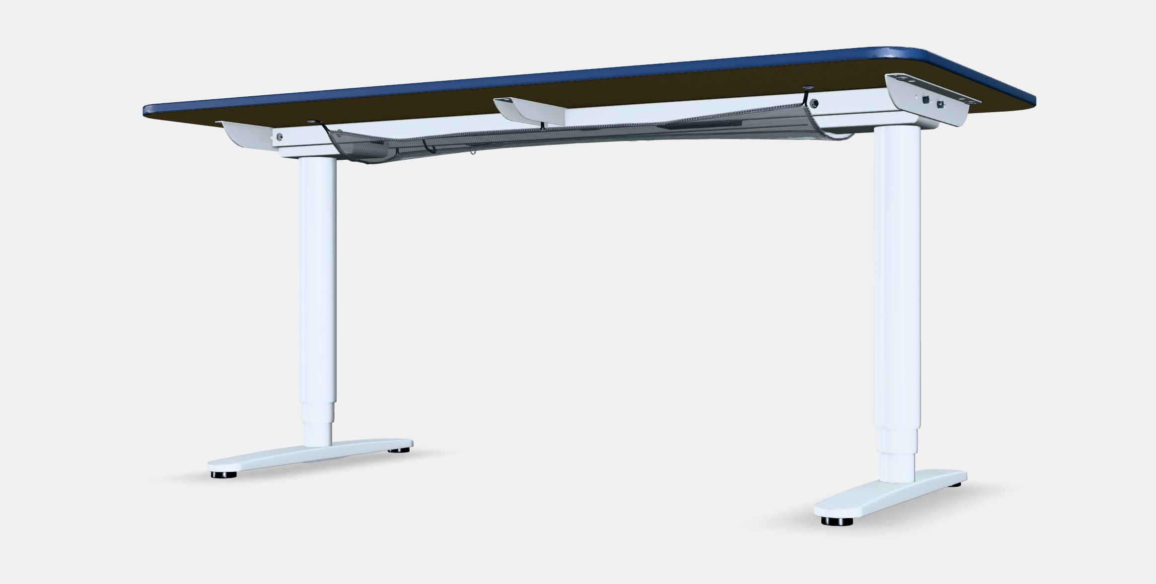 BEKANT Desk sit-stand 12 Low-poly 3D model_5