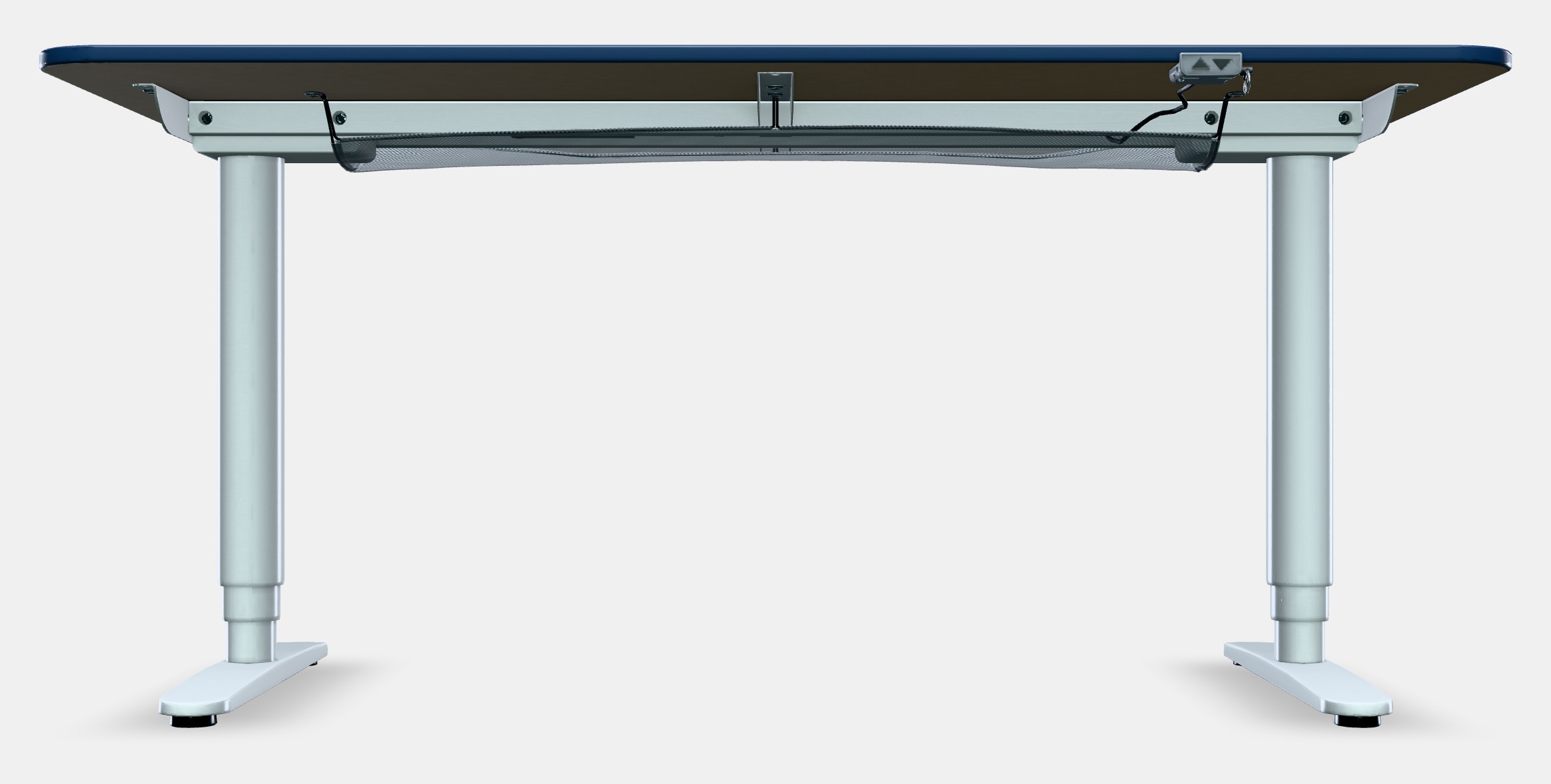 BEKANT Desk sit-stand 12 Low-poly 3D model_11