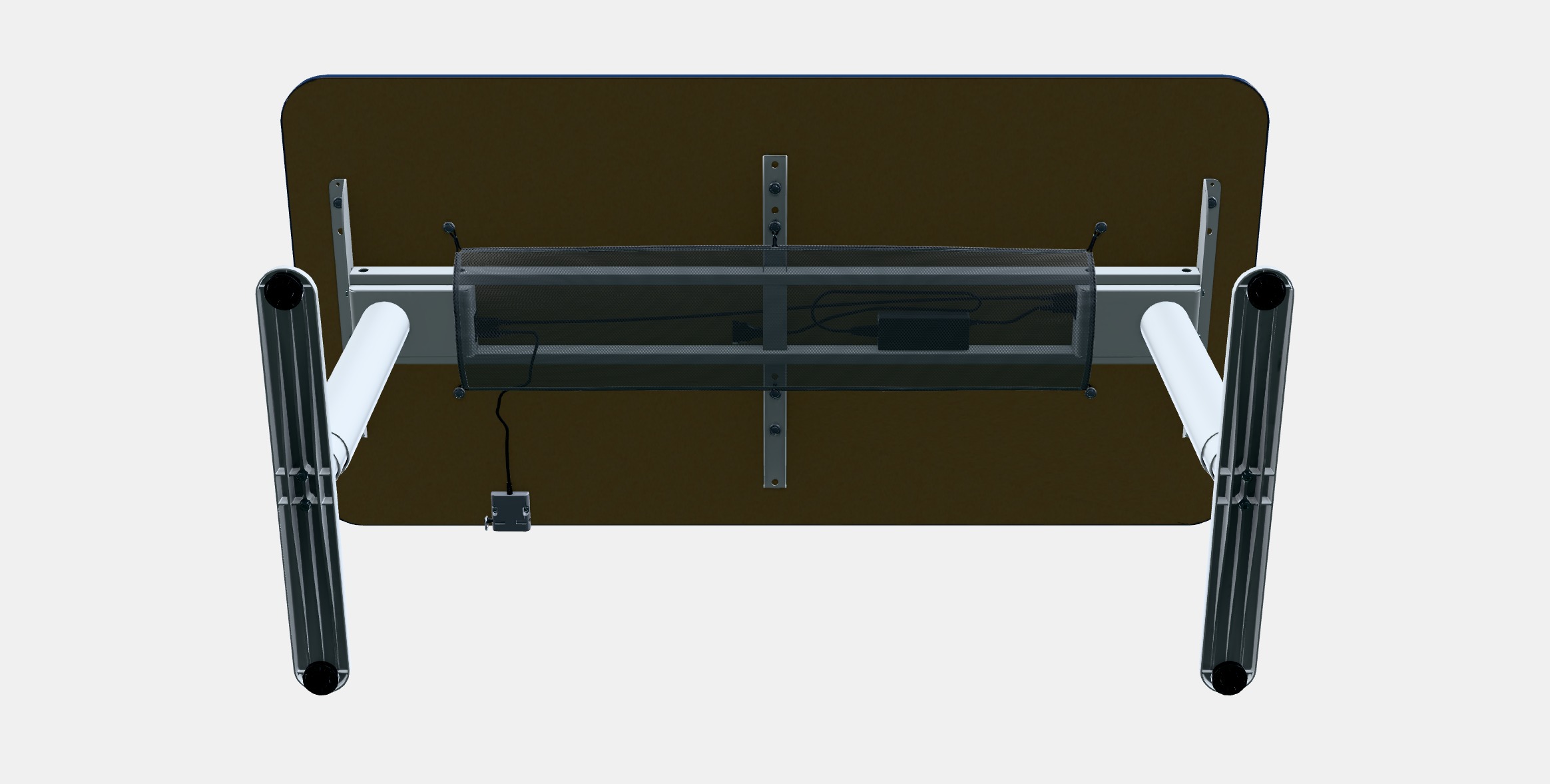 BEKANT Desk sit-stand 12 Low-poly 3D model_10