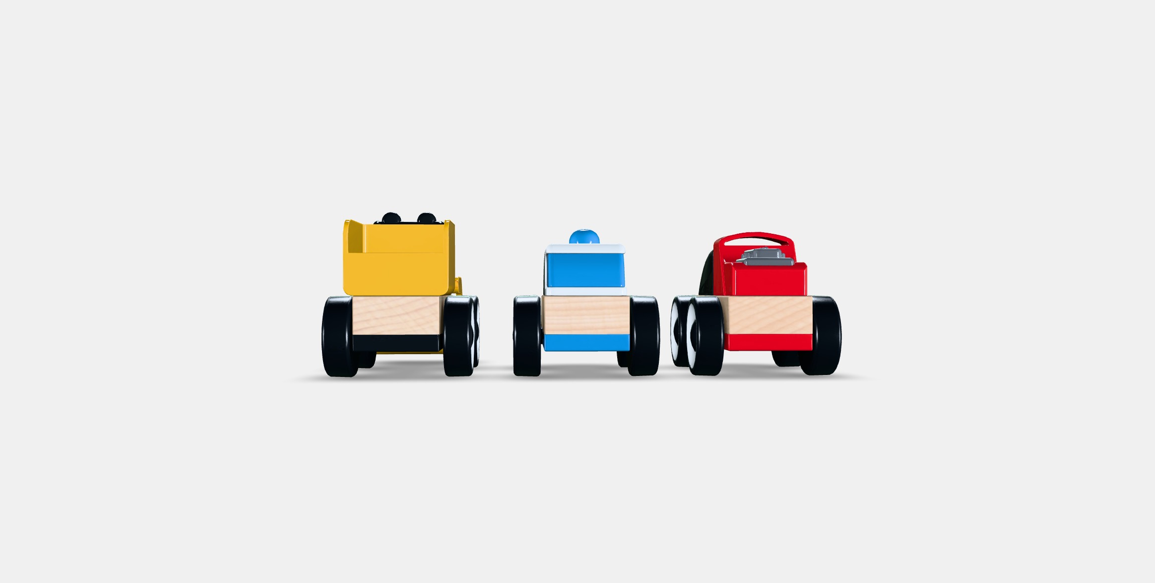 LILLABO Toy vehicle Low-poly 3D model_14