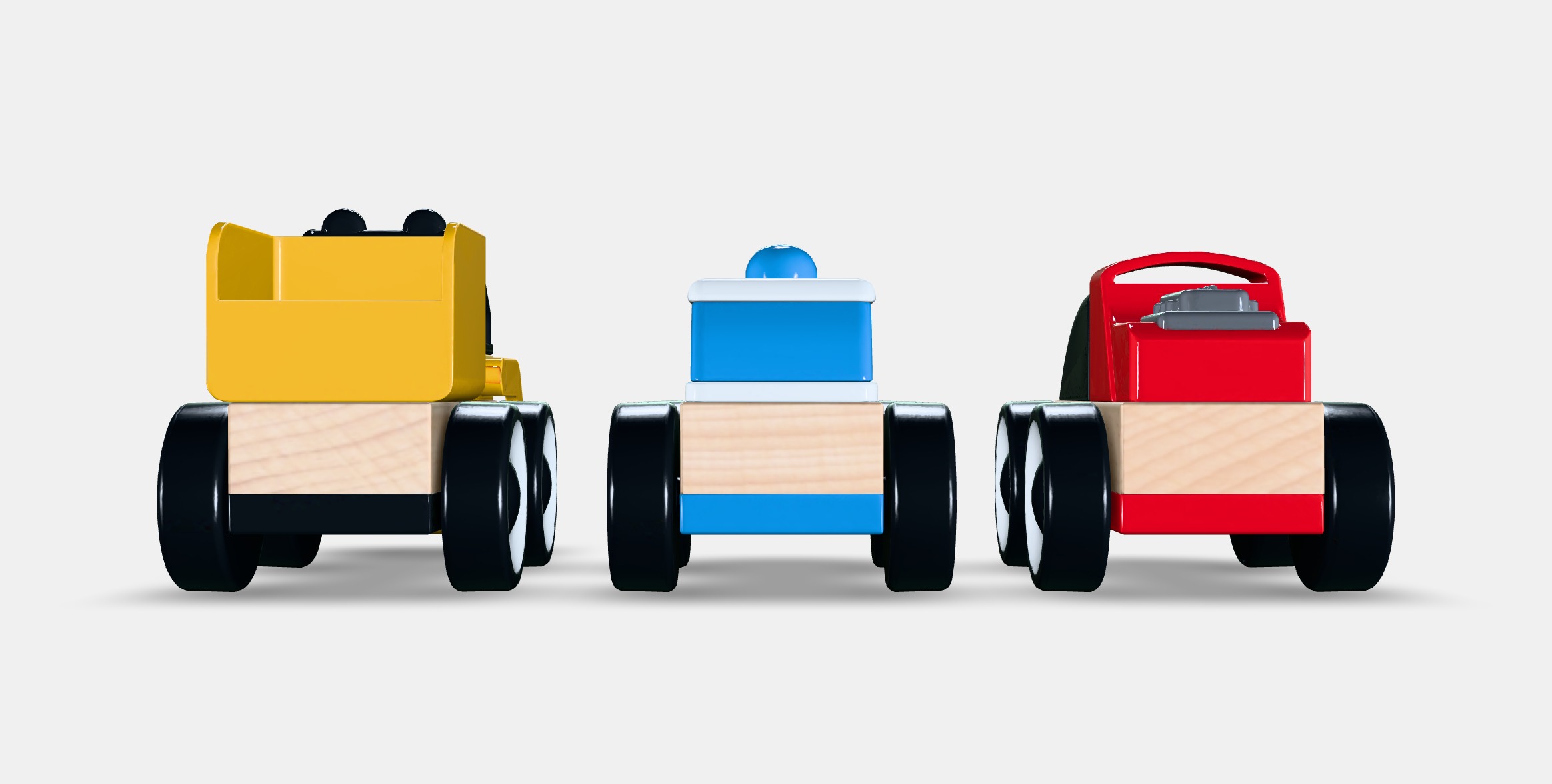 LILLABO Toy vehicle Low-poly 3D model_15