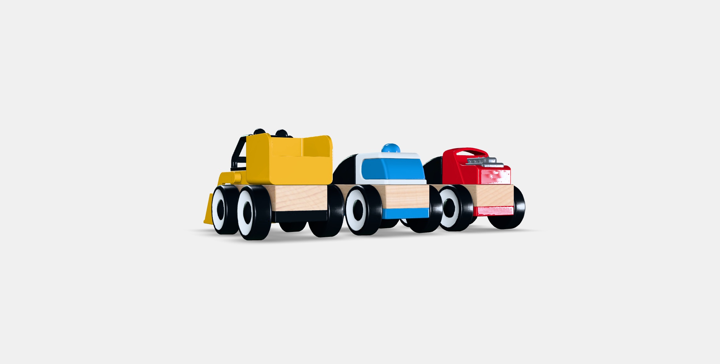 LILLABO Toy vehicle Low-poly 3D model_16