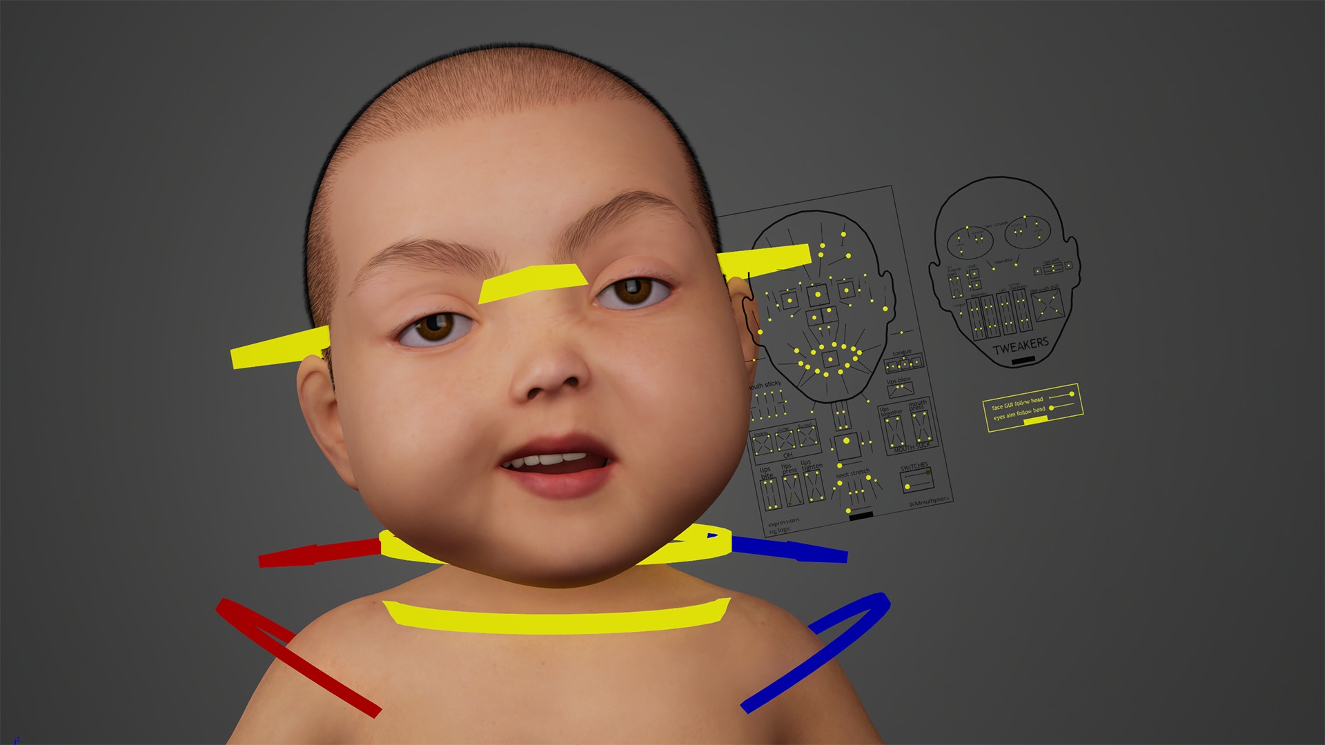 Boss Baby 3D model_2