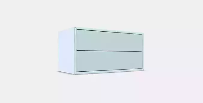 EKET Cabinet with 2 drawers 3