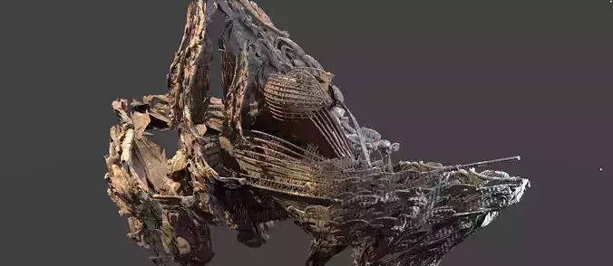 Sword Ocean Grand Airship destroyer