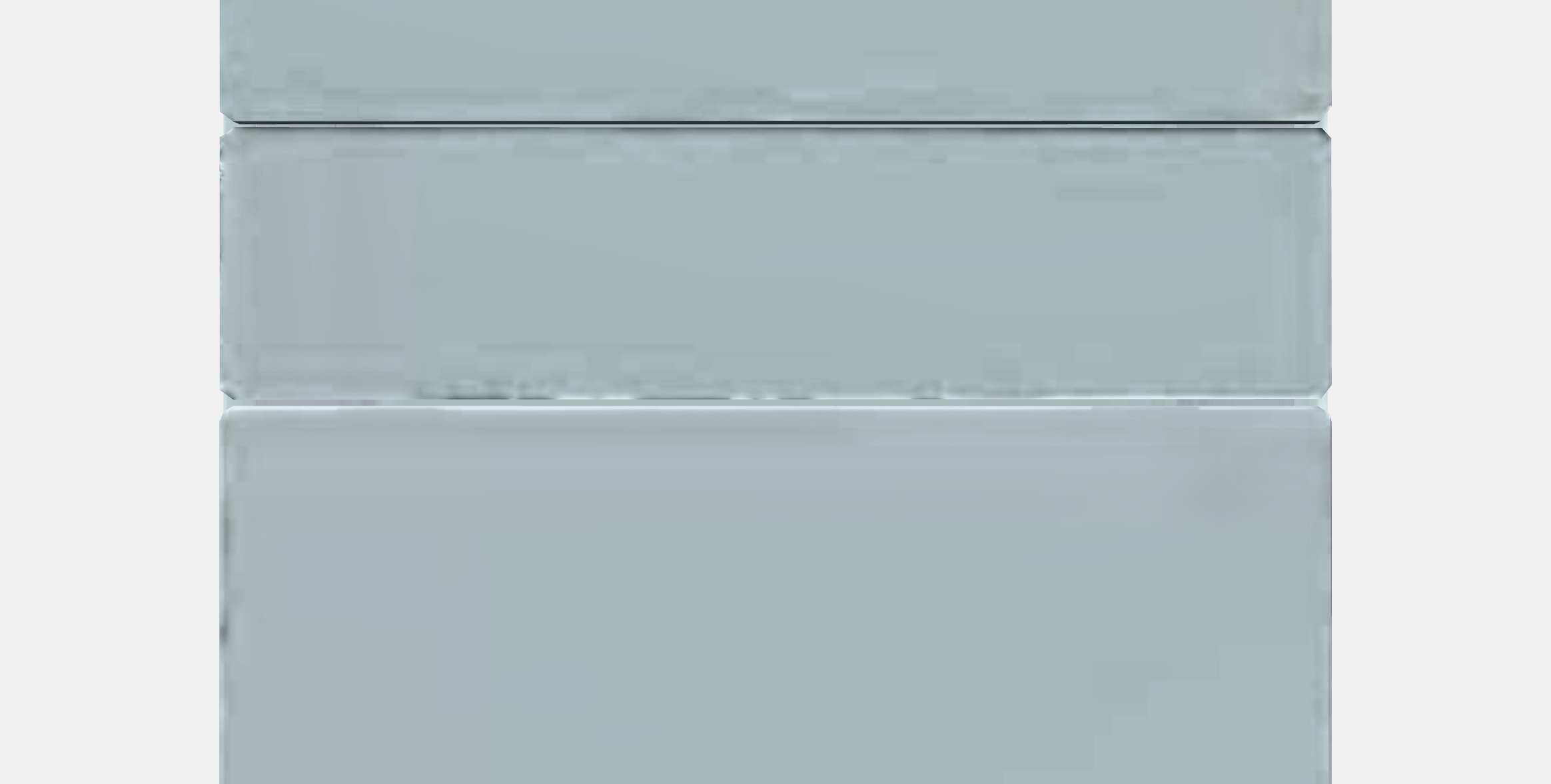 SMASTAD - PLATSA Chest of 3 drawers 6 Low-poly 3D model_11