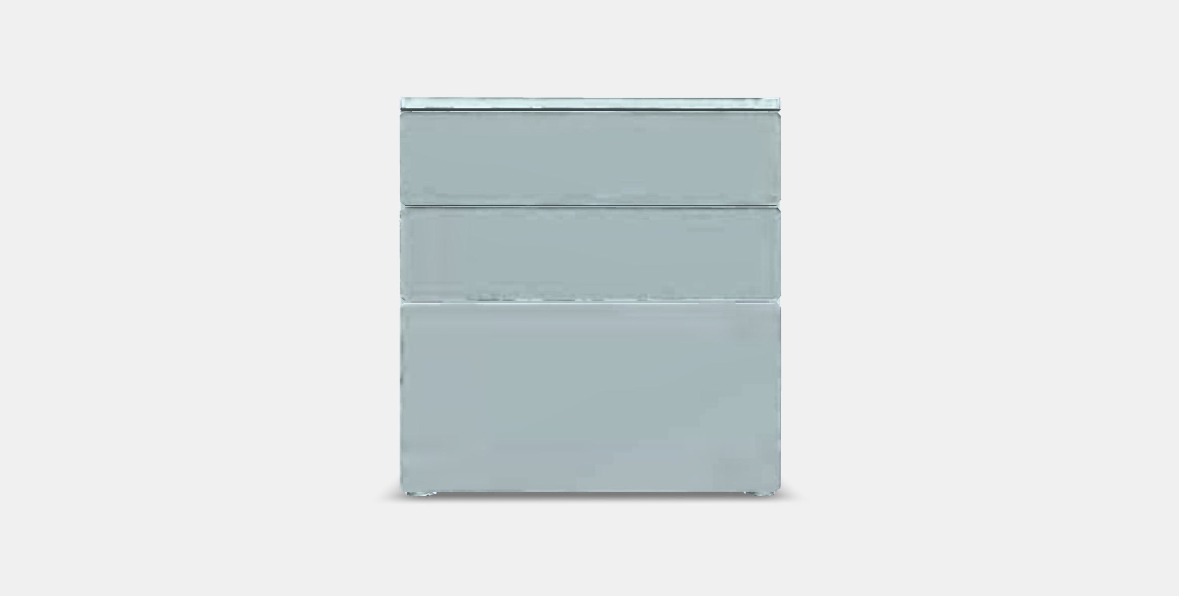 SMASTAD - PLATSA Chest of 3 drawers 6 Low-poly 3D model_10