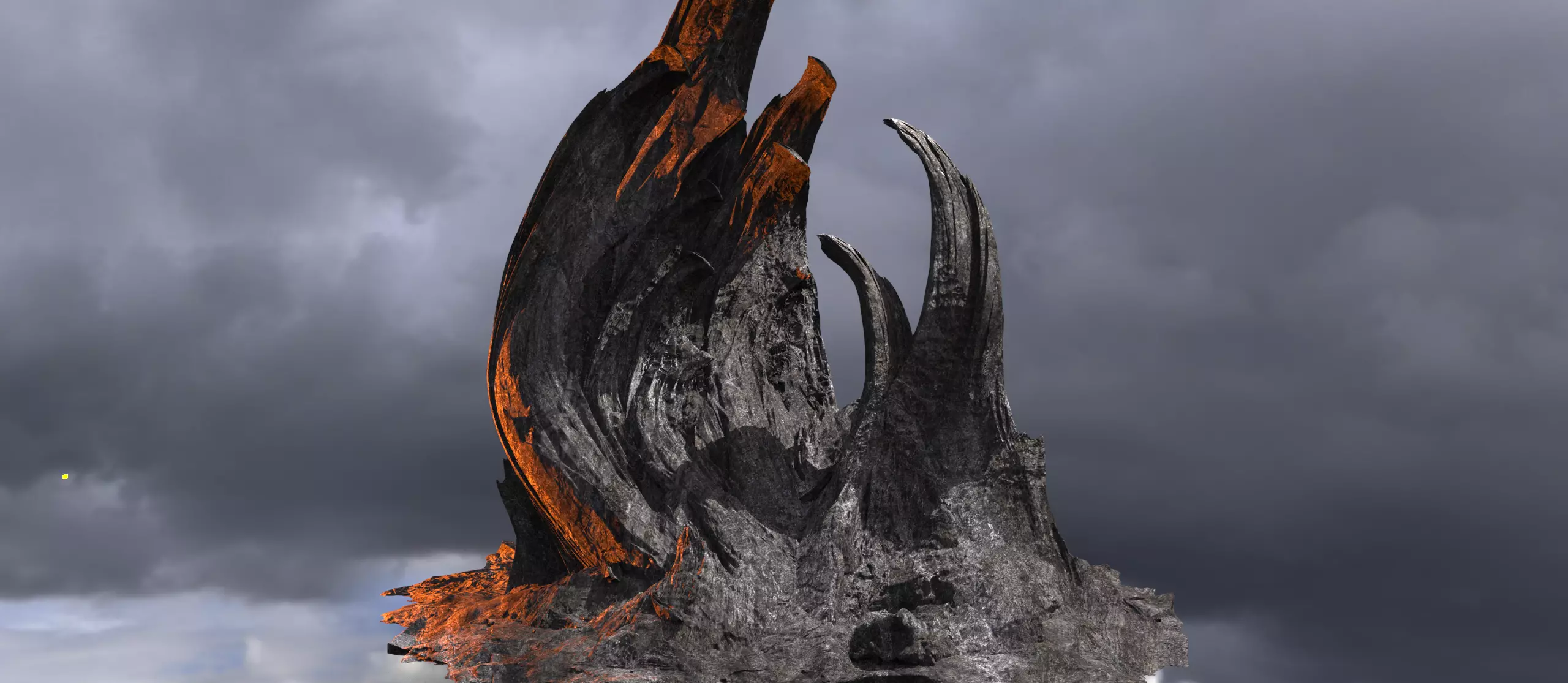 Dragon Egg Mountain   3D model_0