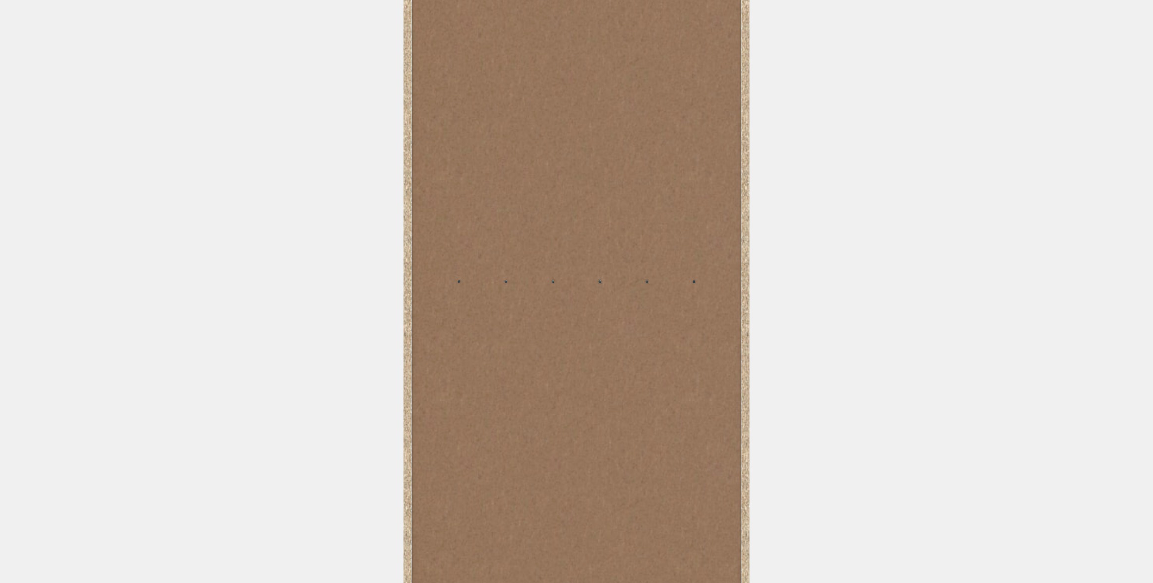 BILLY - OXBERG Bookcase with doors 3 Low-poly 3D model_15