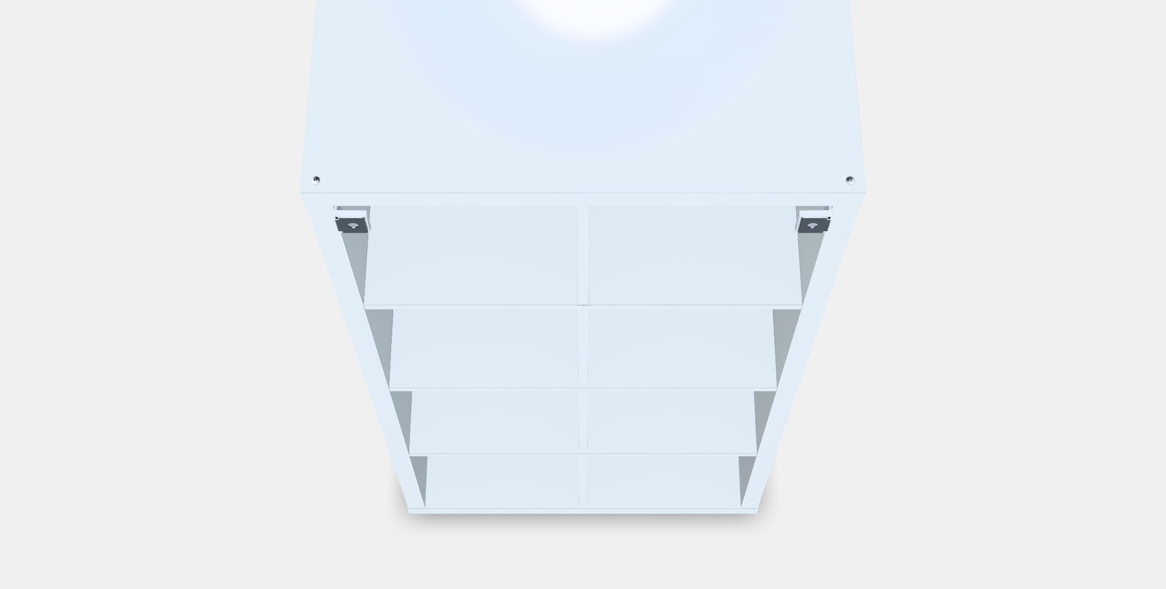 KALLAX Shelving unit 65 Low-poly 3D model_4