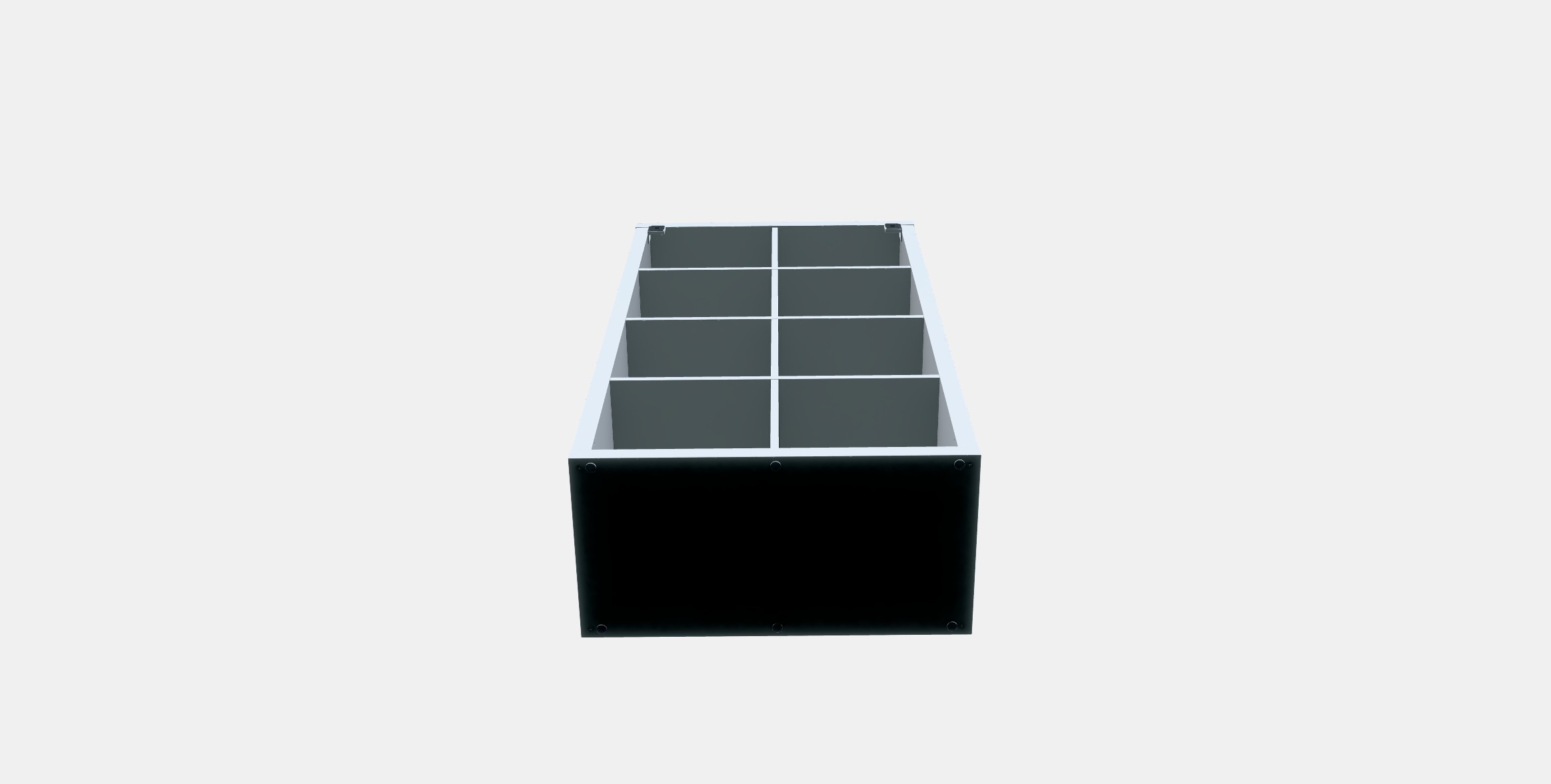 KALLAX Shelving unit 65 Low-poly 3D model_7