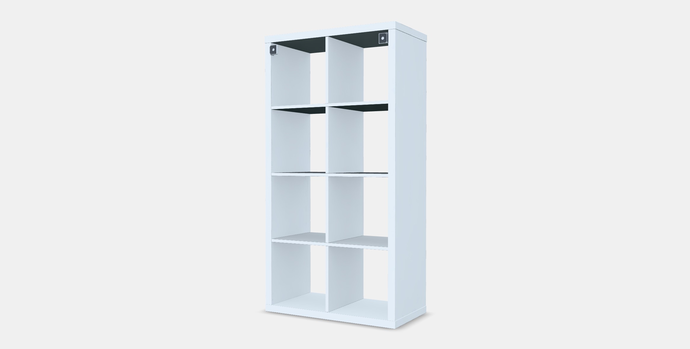KALLAX Shelving unit 65 Low-poly 3D model_5