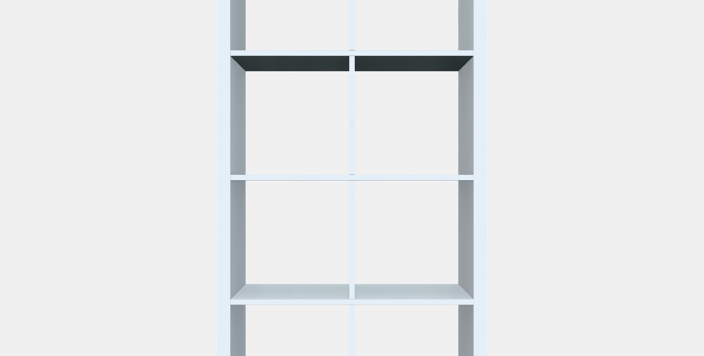 KALLAX Shelving unit 65 Low-poly 3D model_15