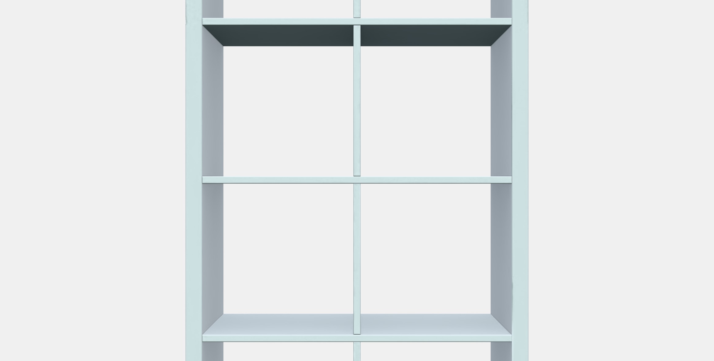 KALLAX Shelving unit 65 Low-poly 3D model_11