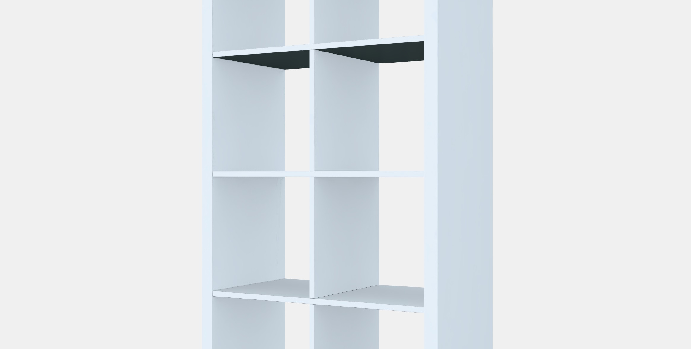 KALLAX Shelving unit 65 Low-poly 3D model_6