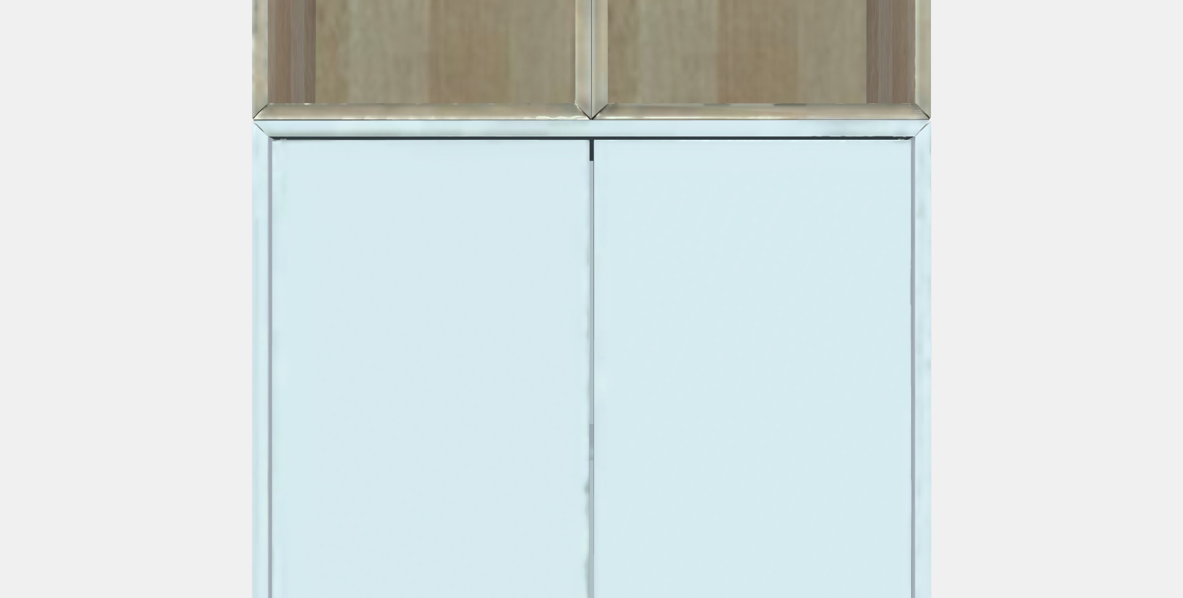 EKET Cabinet combination with feet 10 Low-poly 3D model_11