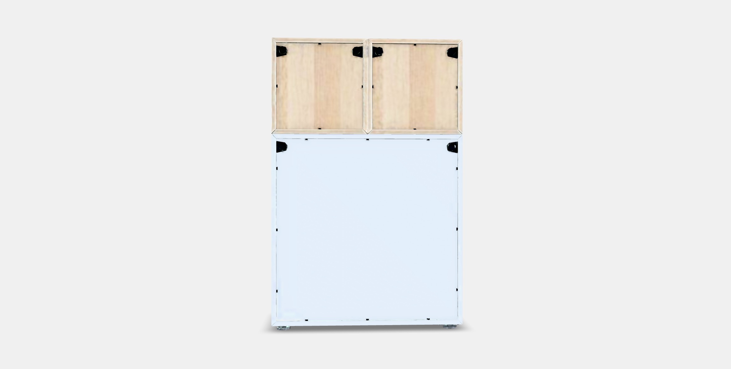 EKET Cabinet combination with feet 10 Low-poly 3D model_14