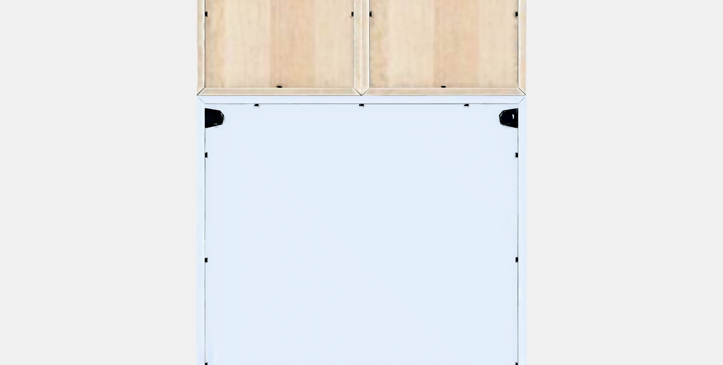 EKET Cabinet combination with feet 10 Low-poly 3D model_15