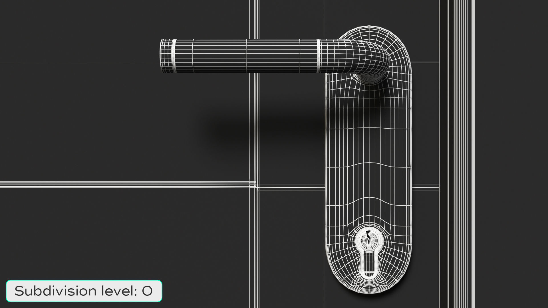 Oak Ship Door 3D model_12